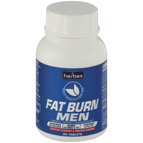 Herbex Fat Burn For Men 60 Tablets – Cura Pharm