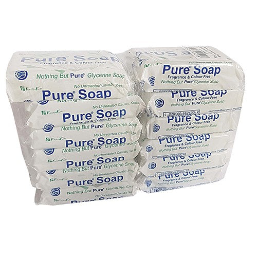 Pure Soap Fragrance & Colour Free Glycerine Soap 150g