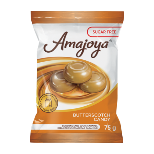 Amajoya Sugar-Free Butterscotch 75g