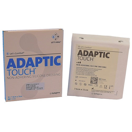 Adaptic Touch Silicon Dressing 7.6X11cm 10