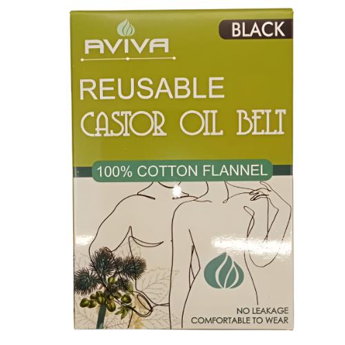 Castor Oil Belt 1 Black Aviva