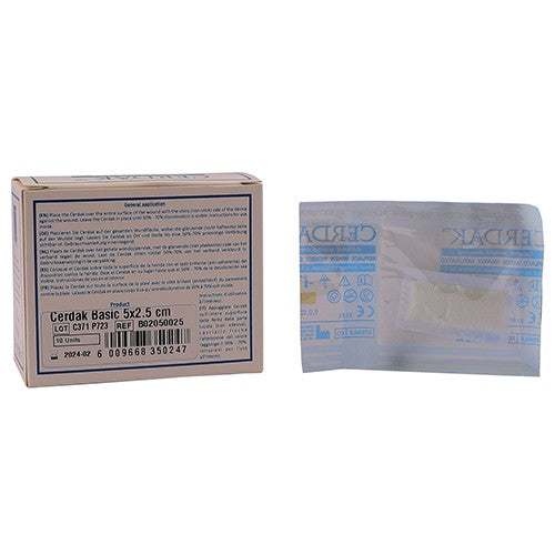 Cerdak 5X2.5cm Basic Wound Dressing 10