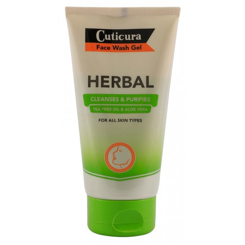 Cuticura Herbal Face Wash 150ml