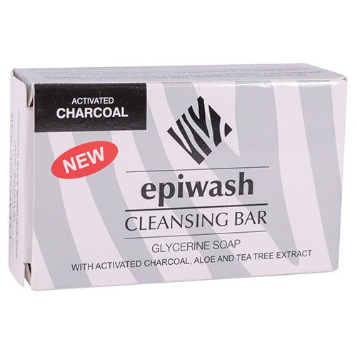 Epiwash Soap Charcoal+Tea Tree+Aloe 120g