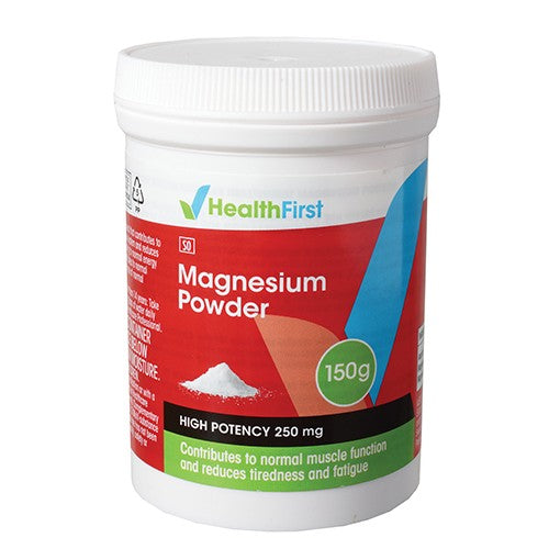 Health First Magnesium Powder High Potency 150g