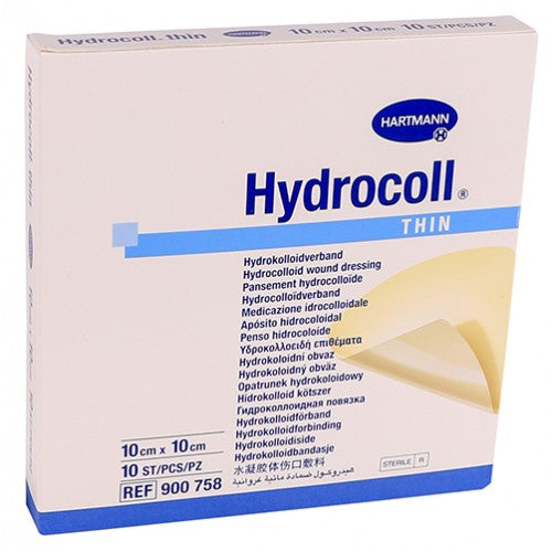 Hydrocoll Thin 10X10cm Dressing 10