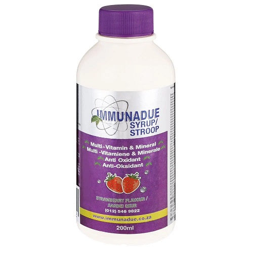 Immunadue Strawberry Syrup 200ml