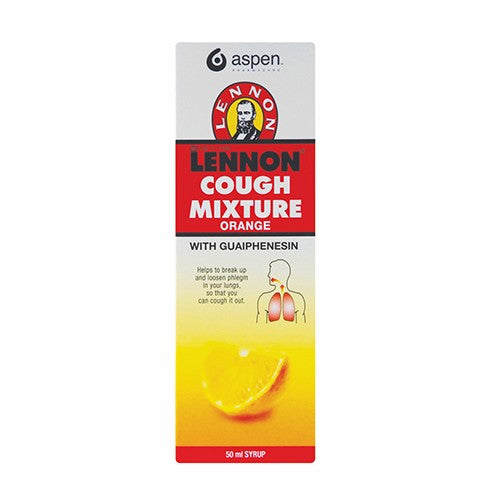 Lennon Cough Mix Orange 50ml Dutch Med