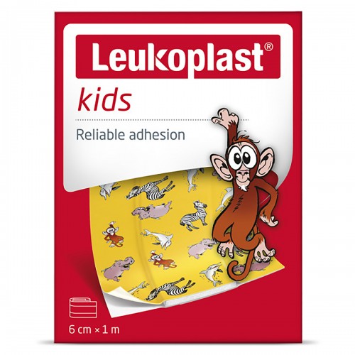 Leukoplast Junior 6cmx1m Zoo 1