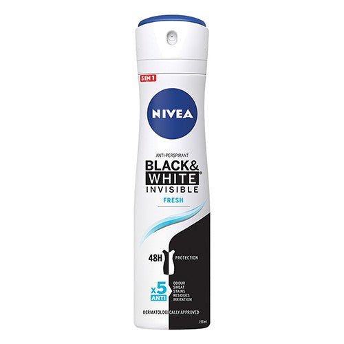 Nivea Deo Aero Black & White Female 150ml