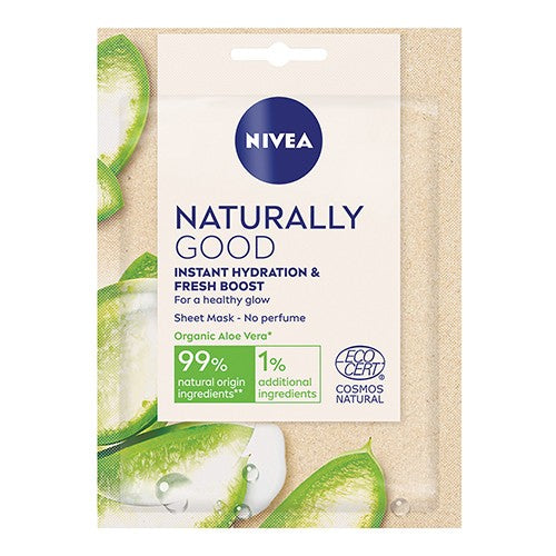 Nivea Face Sheet Mask Naturally Good 1 Piece