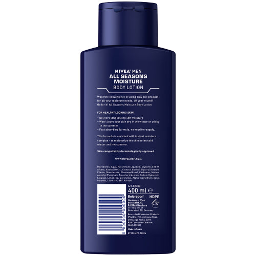 Nivea Men Body Lotion All Seasons 400ml