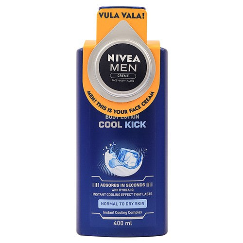 Nivea Men Cool Kick Body Lotion 400ml