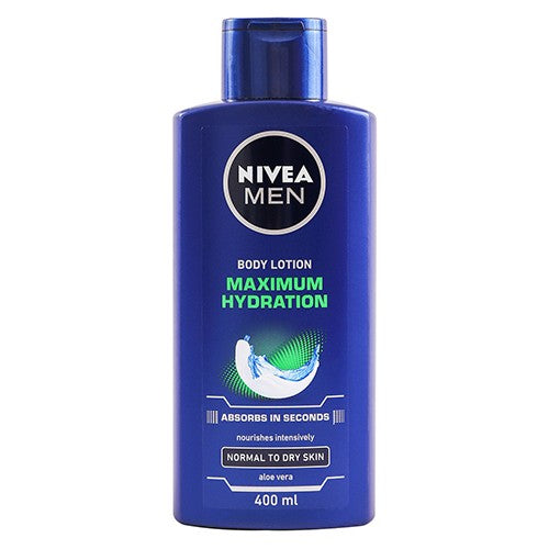 Nivea Men Max Hydration Body Lotion 400ml – Cura Pharm