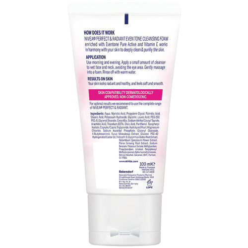 Nivea Perfect & Radiant Cleansing Foam 100ml