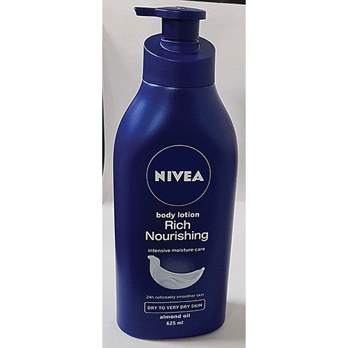 Nivea Rich Nourishing Body Moisturiser 625ml – Cura Pharm