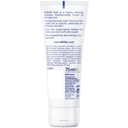 Nivea Soft Tube 75ml