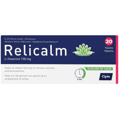 Relicalm 20 Tablets