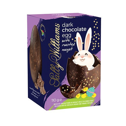 Sally Williams Dark chocolate Hollow Egg 110g