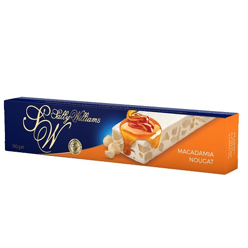 Sally Williams Nougat Macadamia Bars 110g x 12