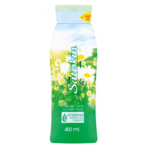 Satiskin Shower Gel-Powder Fresh 400ml