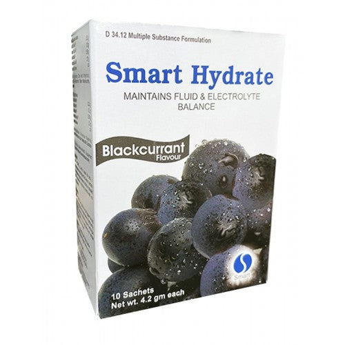 Smart Hydrate 4.2g Blackcurrant 10 Sachets