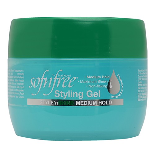 Sofnfree Styling Gel Medium Hold 250ml