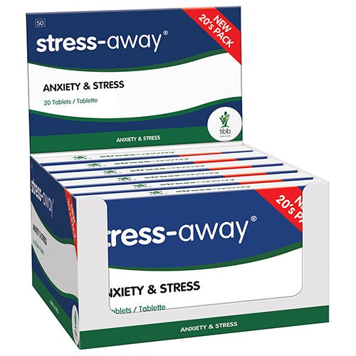 Tibb Stress-Away Tablets Blister Pack 6X20