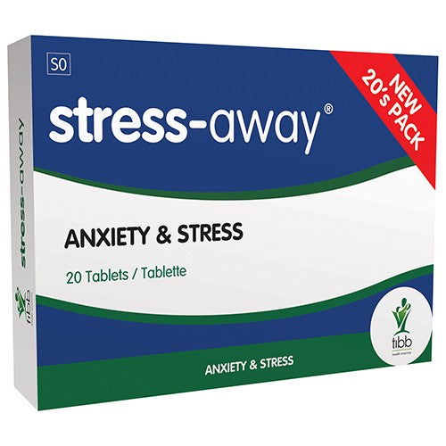 Tibb Stress-Away Tablets Blister Pack 6X20