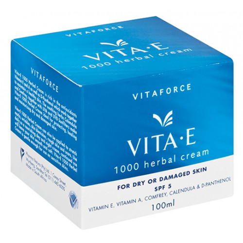 Vitaforce Vitamin E 1000 Herbal Cream 100g