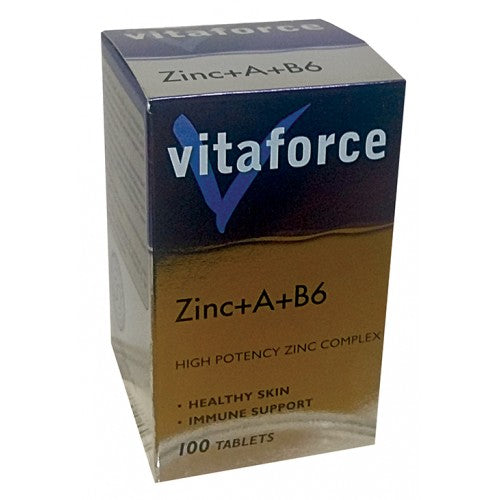 Vitaforce Zinc+A+B6 100 Tablets