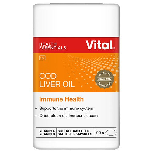 Vital Cod Liver Oil Capsules 90