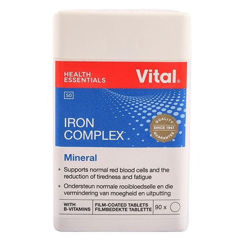 Vital Iron Complex Tablets 90