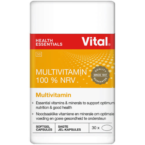 Vital Multivitamin Capsules 30