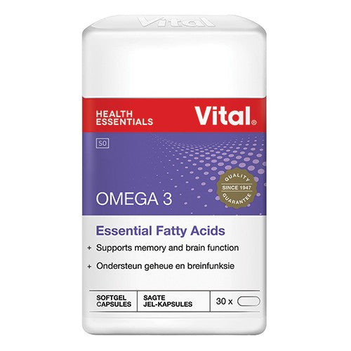 Vital Omega 3 Concentrate Capsules 30