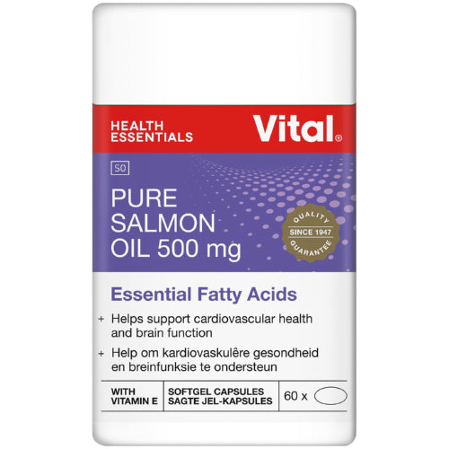 Vital Salmon Oil Capsules 60