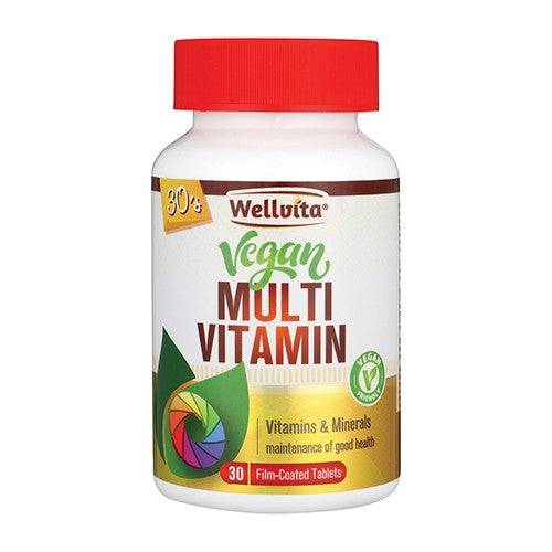 Wellvita Vegan Multivitamin 30 Tablets