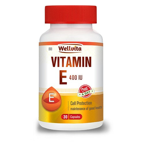 Wellvita Vitamin E 400Iu 30 Softgels