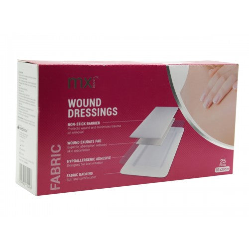 Wound Dressing Mx Fabric 10X20cm 25