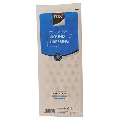 Wound Dressing Mx Film Transparent 10X25cm 40