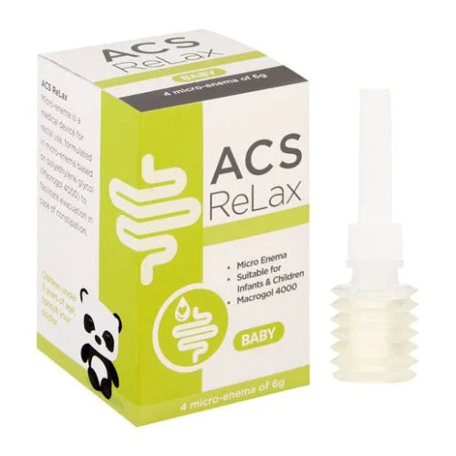 Acs Relax Micro Enema Baby 4x6g