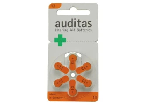 Auditas Hearing Aid Batteries Size 13