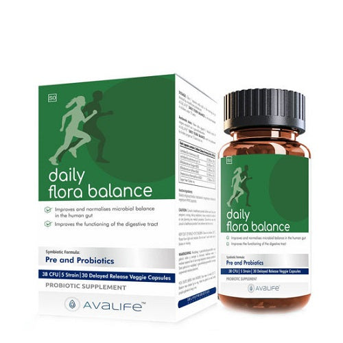 Avalife Daily Flora Balance Capsules 30