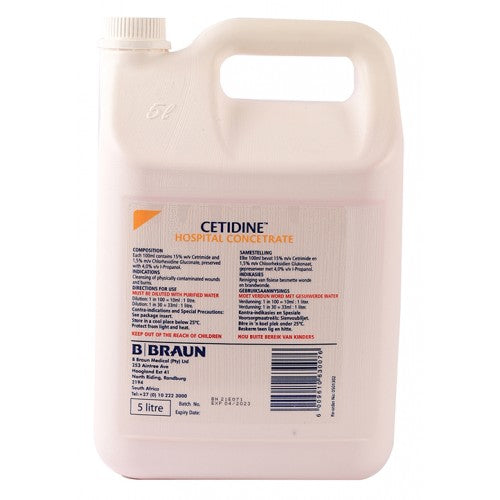 Cetidine Concentrate Braun 5000ml 1