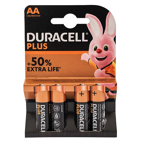 Duracell Plus Power AA 4 – Cura Pharm