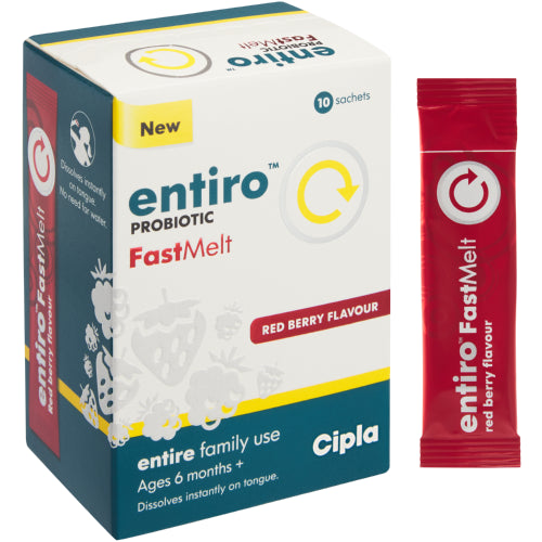 Entiro Fastmelt Powder Sachet Redberry 10