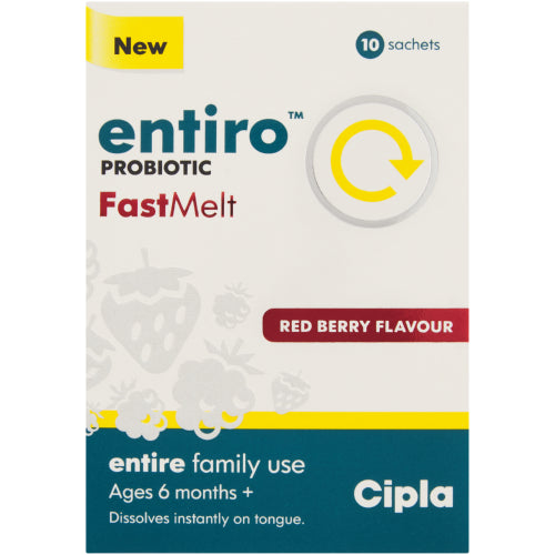 Entiro Fastmelt Powder Sachet Redberry 10