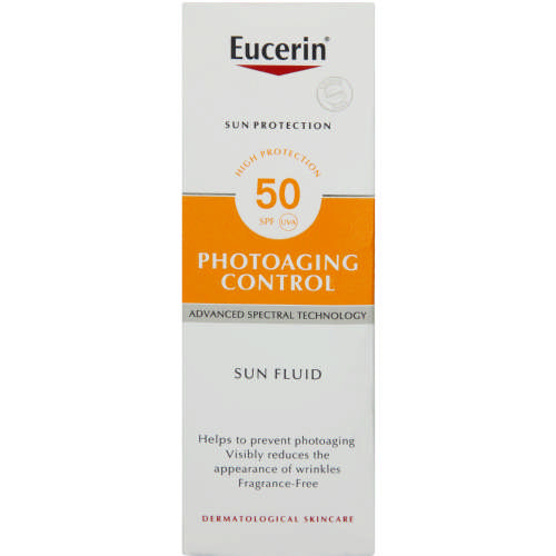 Eucerin Sun Fluid Anti Age Face Spf50 50ml Cura Pharm