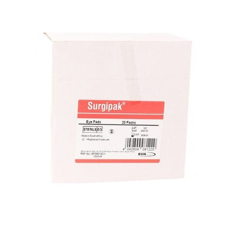 Eye Pad Sp39012C1 Surgipak Sterile 20