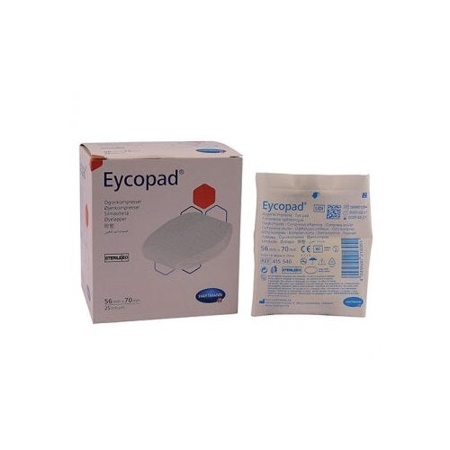 Eye Pads Sterile Eycopad Oval 25